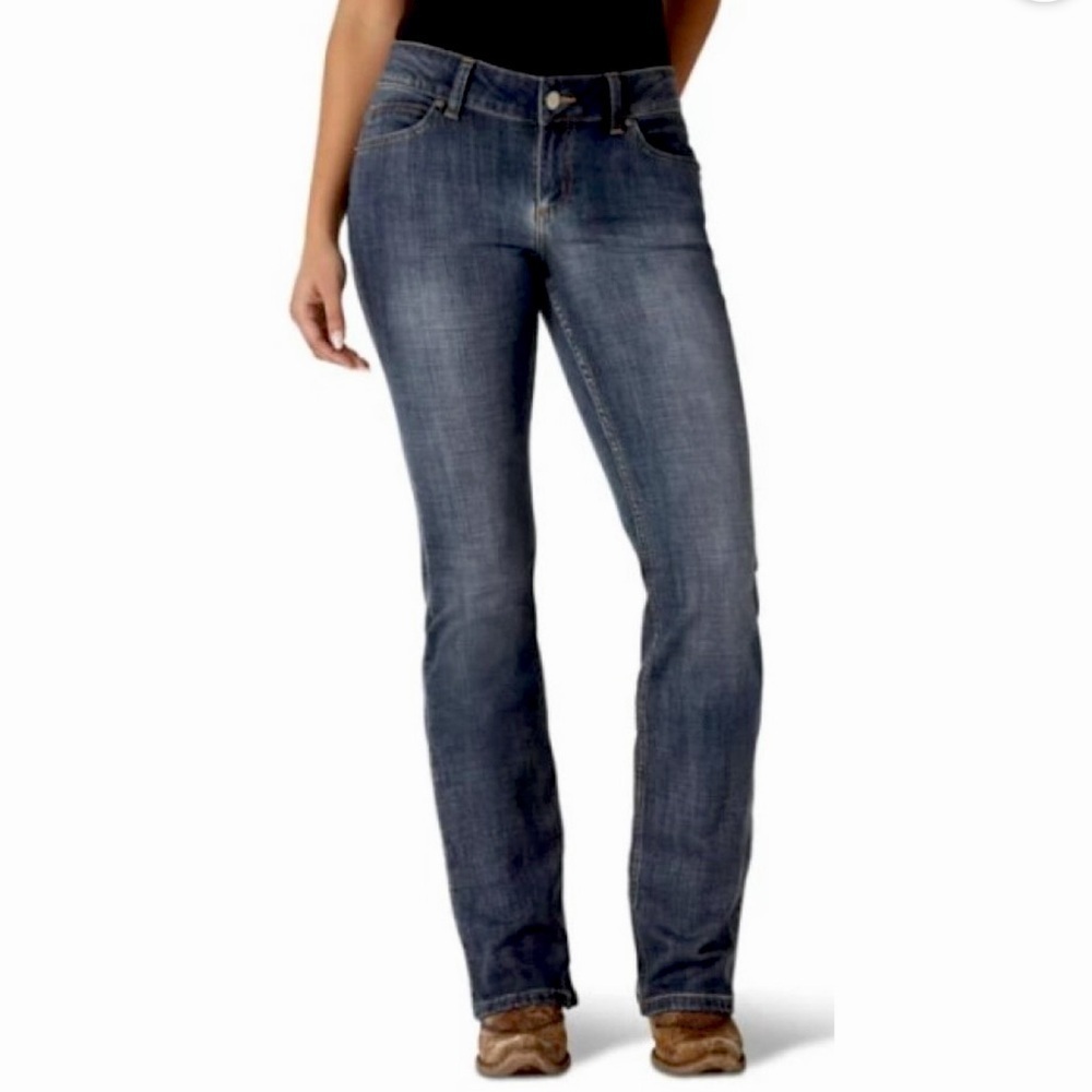 WRANGLER WOMENS STRETCH BOOTCUT JEAN STYLE 09MWZAH SIZE 11 x 34 NWT